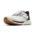 Brooks Anthem 7 Women's Running Shoes, White/Black/Brown