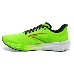 Brooks Hyperion Running Shoes Green Gecko/Red Orange