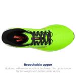Brooks Hyperion Running Shoes Green Gecko/Red Orange