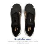 Brooks Hyperion 2 Sneakers, Black/Gold/Pink, Size 11.5