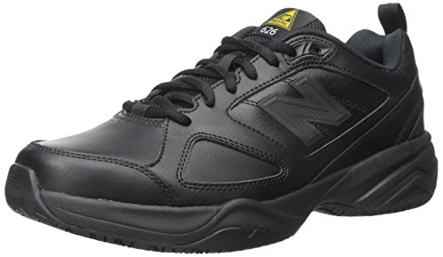 New Balance Men's Slip Resistant 626 V2 Industrial Shoe, Black, 10.5