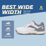 FitVille Extra Wide Men's Tennis Training Sneakers