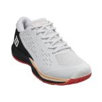 Wilson Women's Rush Pro Ace Sneakers, White/Black/Coral