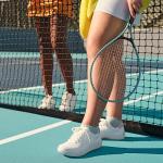 Ryka Courtside Women’s Sneakers, White/Navy, Size 39