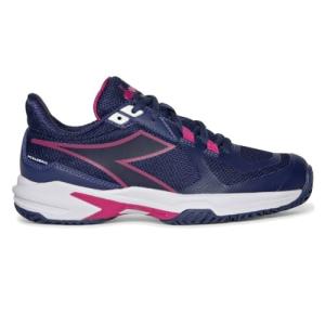 Diadora Women's Trofeo 2 Pickleball Shoes - Blueprint/Pink