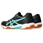 ASICS Gel-Rocket 11 Women's Volleyball Sneakers, Black/Mint