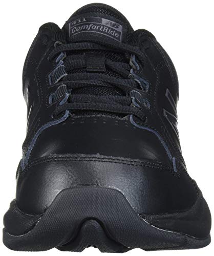 New Balance Men's 411 V1 Training Shoe, Black/Black, 11.5