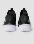 Nike Flex Runner 4 Kids Sneaker, Black/White
