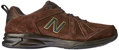 New Balance Men's Sneaker Fitness Shoes, Barrel Brown, 8.5 Wide