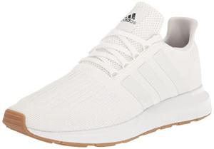 adidas Swift Run Men's Sneakers, White/Black, Size 10.5