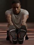 Nike Men's Journey Run Sneaker in White/Black
