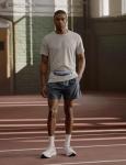 Nike Men's Journey Run Sneaker in White/Black