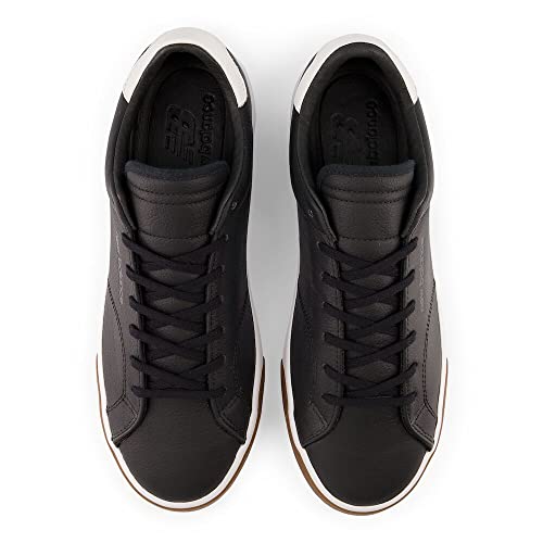 New Balance Men's CT210 V1 Sneaker, Black/White/Gum, 12