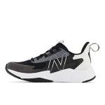 New Balance Kid's Rave Run V2 Lace-up Sneaker, Black/White, 5.5 X-Wide Big Kid