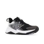 New Balance Kid's Rave Run V2 Lace-up Sneaker, Black/White, 5.5 X-Wide Big Kid