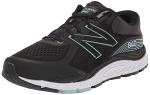 New Balance Women's W840V5 Running Shoe, Black/Storm Blue, 8.5
