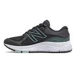 New Balance Women's W840V5 Running Shoe, Black/Storm Blue, 8.5