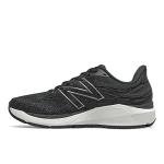New Balance Women's Fresh Foam X 860 V12 Running Shoe, Black/White, 8 M