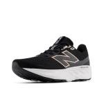 New Balance Women's Fresh Foam 520 V9 Running Shoe, Black/Castlerock/Metallic Rose, 6 Wide