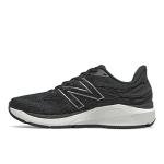New Balance Women's Fresh Foam X 860 V12 Running Shoe, Black/White, 8 M