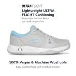 Skechers Viper Court Smash Sneakers, Grey/Blue