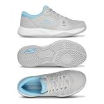 Skechers Viper Court Smash Sneakers, Grey/Blue