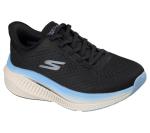 Skechers Women's Max Cushion Arch Fit Sneaker, Black/Blue
