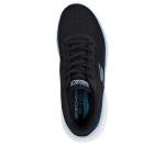 Skechers Women's Max Cushion Arch Fit Sneaker, Black/Blue