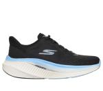 Skechers Women's Max Cushion Arch Fit Sneaker, Black/Blue