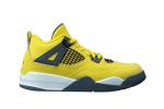 Nike Air Jordan 4 Retro Platinum Gold Sneakers