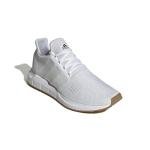adidas Men's Swift Run Sneakers - White/Black, Size 10