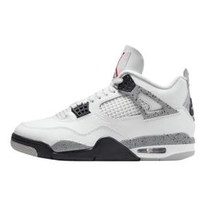 Nike Air Jordan 4 Retro Basketball Shoes - Summit White