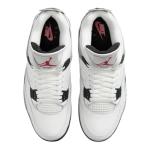 Nike Air Jordan 4 Retro Basketball Shoes - Summit White