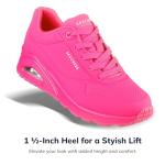 Skechers Women's Uno Night Shades Sneakers - Hot Pink