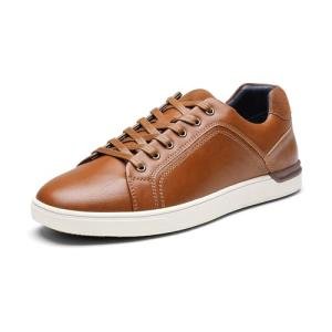 Bruno Marc Men's Brown Casual Dress Sneakers