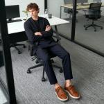 Bruno Marc Men's Brown Casual Dress Sneakers