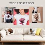 African Woman Vinyl DTF Heat Transfers for Shirts