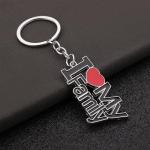 Gun Black Chain with Family Pendant for Sneakers