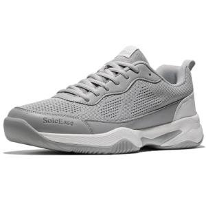 SoleEase Men's Lightweight Non-Slip Tennis Sneakers