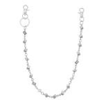 Mabor Silver Metal Dice Pants Chain Accessory