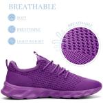 Unisex Lightweight Slip-On Sports Sneakers - Purple