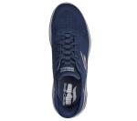 Skechers Men's Hands-Free Go Walk Sneakers, Navy/Orange