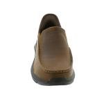 Skechers Men's Oswin Slip-On Moccasin in Brown