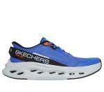 Skechers Max Cushion Glide Hands-Free Sneakers, Blue/Orange