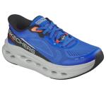 Skechers Max Cushion Glide Hands-Free Sneakers, Blue/Orange