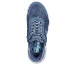 Skechers Women's Go Walk Blue Slip-Ins, Size 6.5