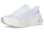 Skechers Women's Max Cushioning Slip-Ins White/Silver