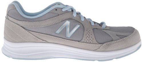 New Balance Women's 877 V1 Walking Shoe , Silver, 9
