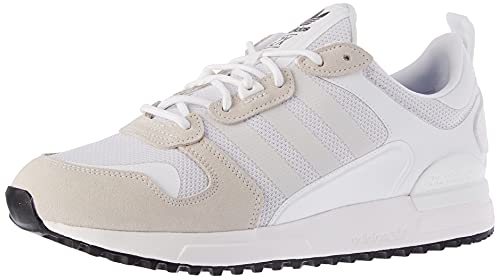 Adidas Men's White Slip-On Sneakers, Size 45.5