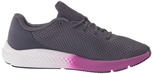 Under Armour Women's Charged Pursuit 3 --Steel/Strobe, 10.5